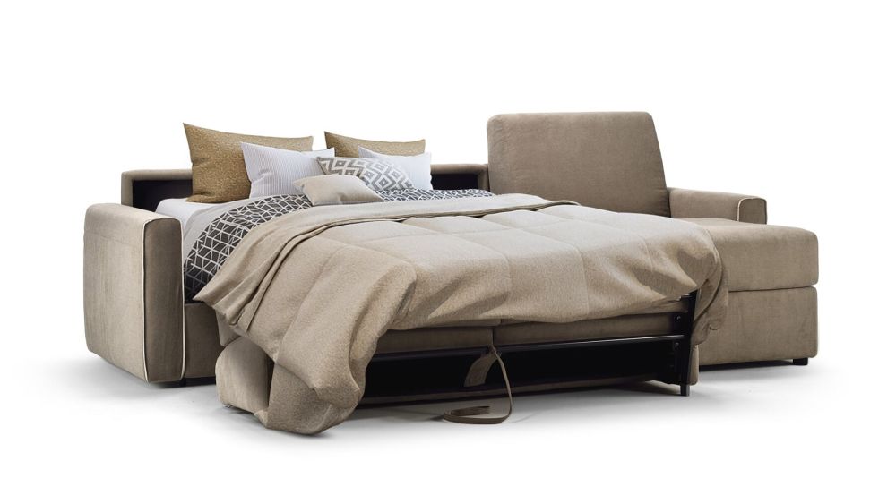 Canapé d'angle convertible matelas 25 cm Badaboom