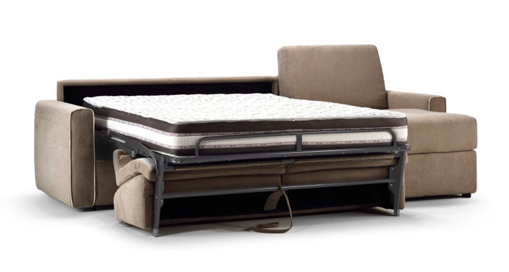 Canapé d'angle convertible matelas 25 cm Badaboom
