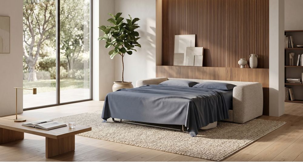 Canapé convertible matelas 13 cm Vegas