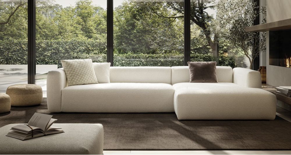 Canapé d’angle convertible couchage quotidien Vegas
