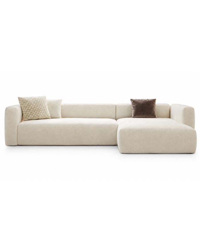Canapé d'angle profond convertible Vegas - Family Bedding - vue de face