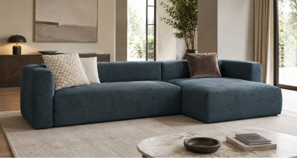 Canapé d’angle convertible couchage quotidien Vegas