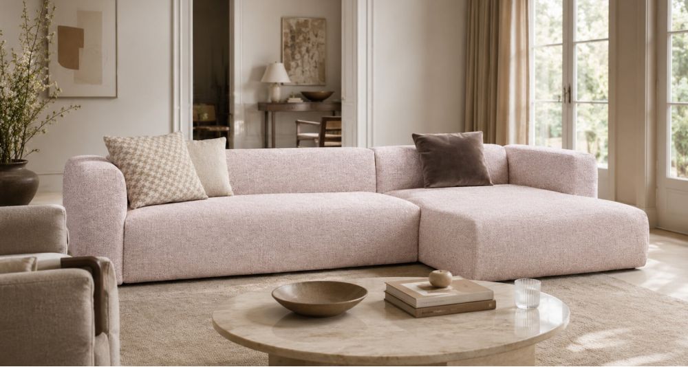 Canapé d’angle convertible couchage quotidien Vegas