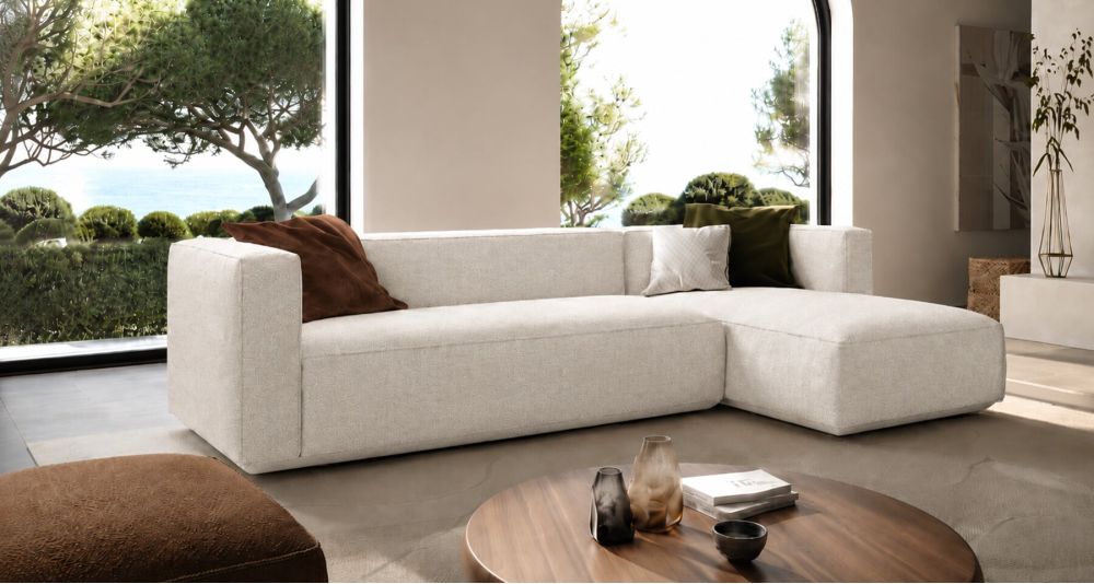 Canapé d'angle convertible profond Big boy