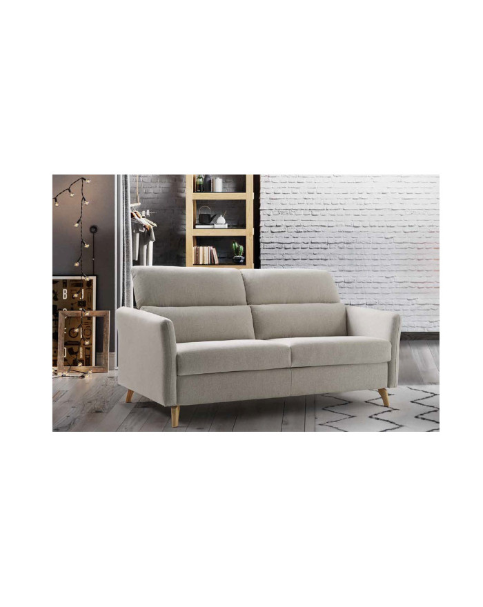 Canapé scandinave fixe ou convertible Andréa