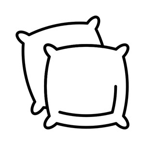 2 Coussins déco 40 x 40 cm (offerts) (préciser tissu et couleur en commentaire)