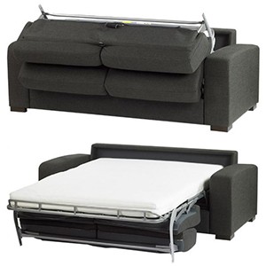 Nova Grand Confort - Couchage quotidien - Ouverture rapide, Matelas mousse 14 cm HR 35 kg/m3 - Ajoute 10 cm de largeur