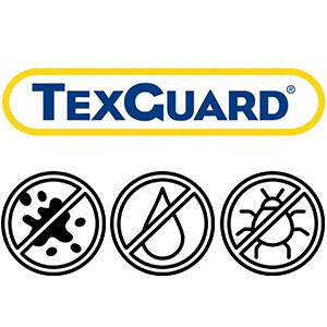Traitement anti-taches Texguard (garanti 5 ans) / impossible sur microfibre et velours