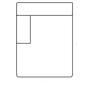 Méridienne accoudoir gauche