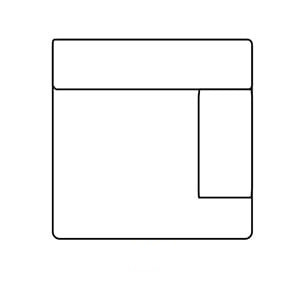 Module 1 place accoudoir droit