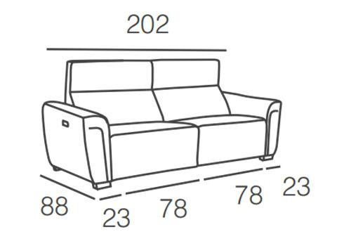 3 Places (2 Assises relax)