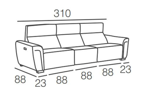 5 Places (3 Assises relax)